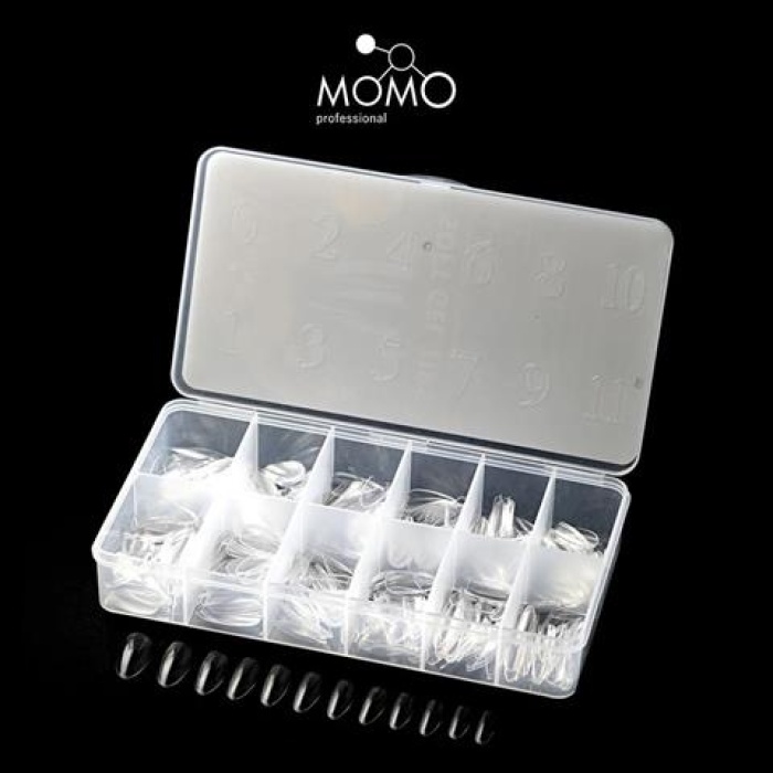 Momo Soft Gel Tips 500Pcs. Badem