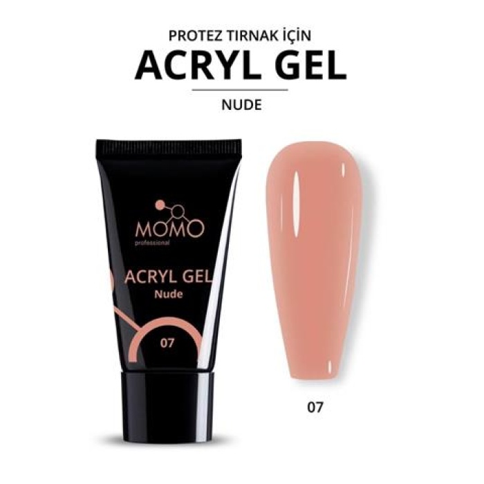 Momo Acryl Gel 30Gr. No.07 Nude