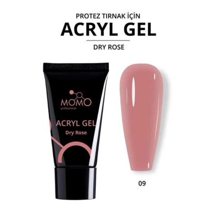 Momo Acryl Gel 30Gr. No.09 Dry Rose