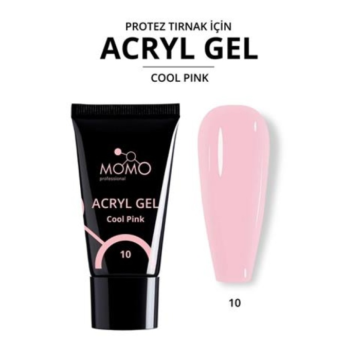 Momo Acryl Gel 30Gr. No.10 Cool Pink