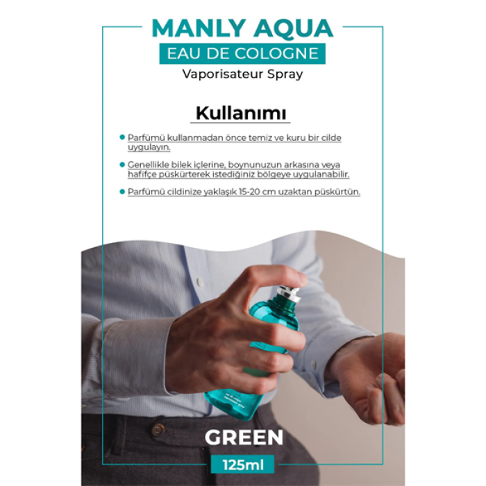 Morfose Manly EDT 125Ml. Aqua