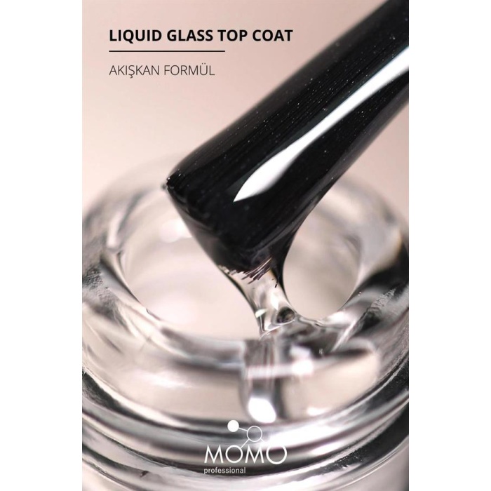 Momo Liquid Glass Top Coat 9Ml.