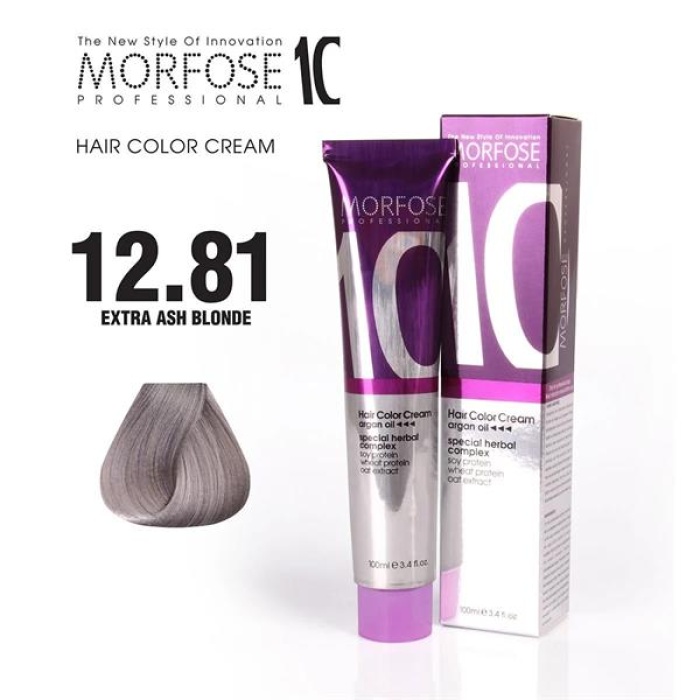 Morfose10 Tüp Boya 100Ml. 12-81 Extra Küllü Sarı