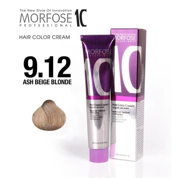 Morfose10 Tüp Boya 100Ml. 9-12 Sarı Küllü İrize