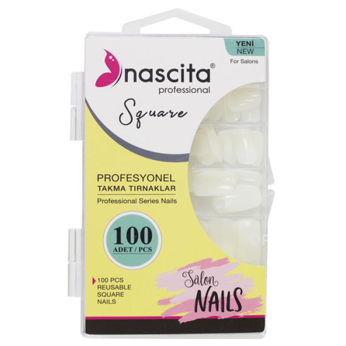 Nascita 100Lü Kutulu Takma Tırnak Square 167