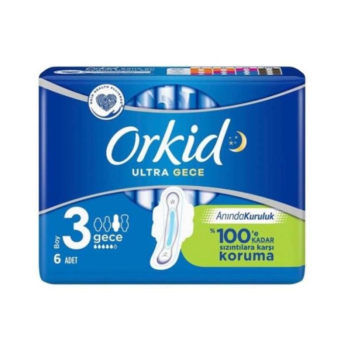 Orkid Ultra Gece No:3 6Pcs