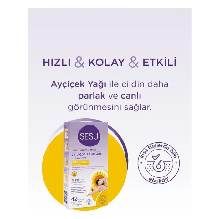 Sesu Ağda Bandı 42 Li Set Normal