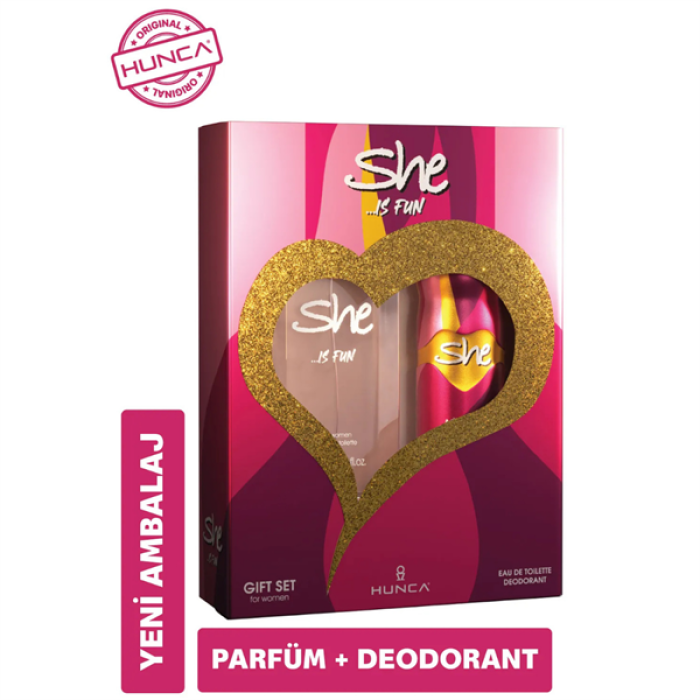 She Edt+Deo Kofre Set Fun