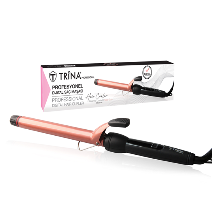 Trina Saç Maşası 25Mm-Rose Gold 0081