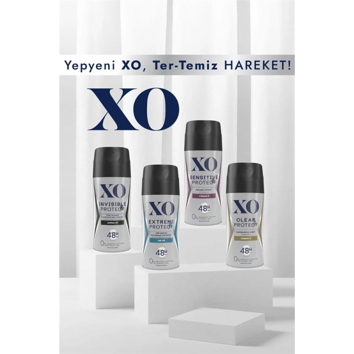 Xo Deodorant Erkek Invısıble&Protect 150 Ml.