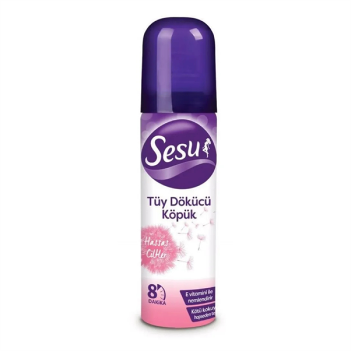 Sesu Tüy Dökücü Sprey 150Ml. Hassas Cilt