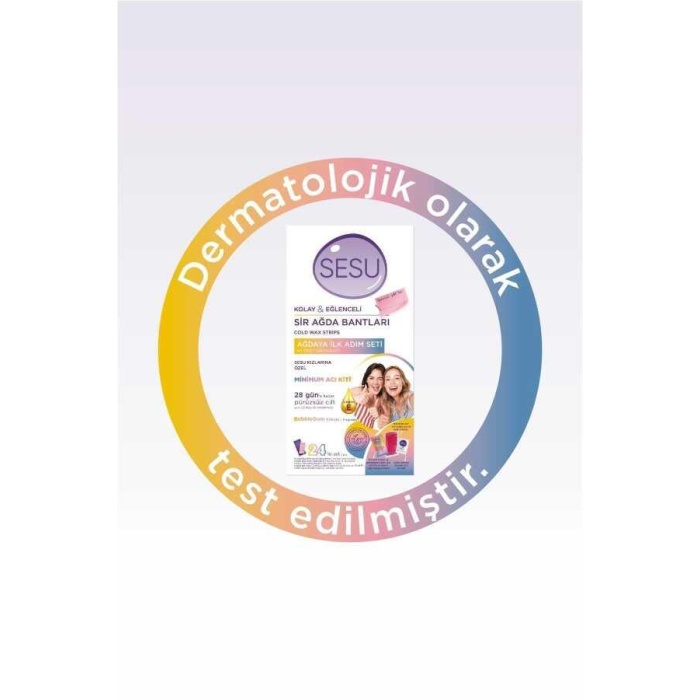 Sesu Ağda Bandı 24Lü Ağdaya İlk Adım Seti