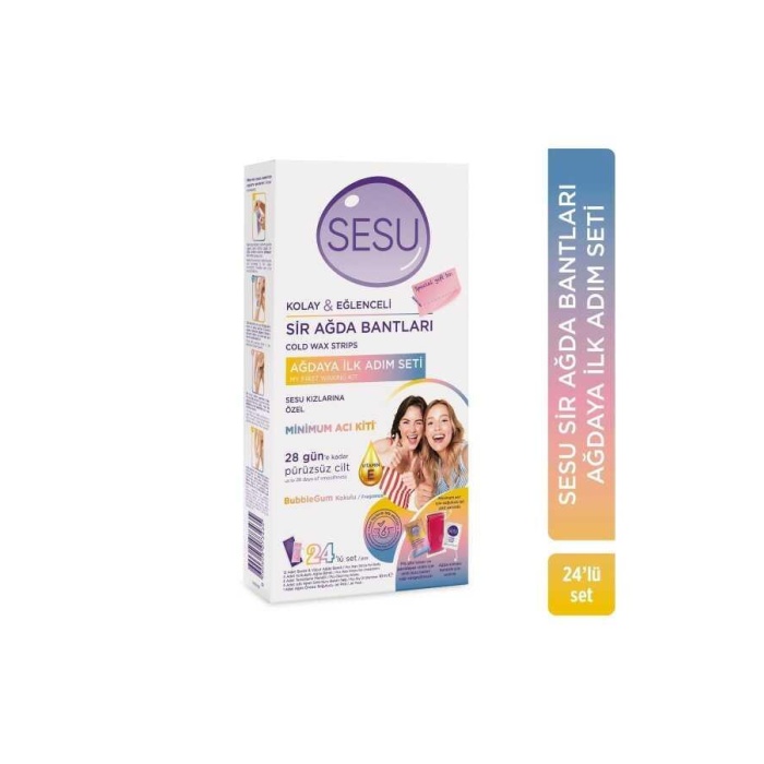 Sesu Ağda Bandı 24Lü Ağdaya İlk Adım Seti