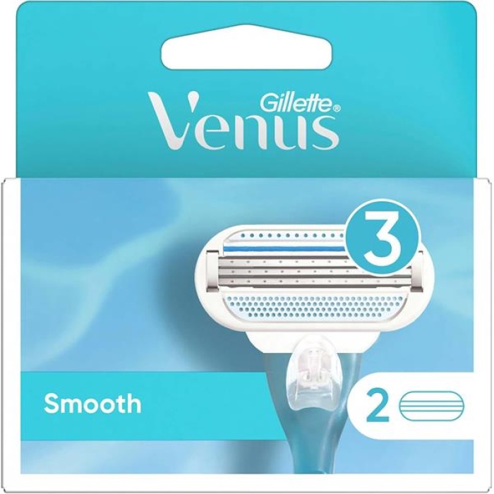 Gillette Venus Smooth Kadın Tıraş Bıçağı 2Li
