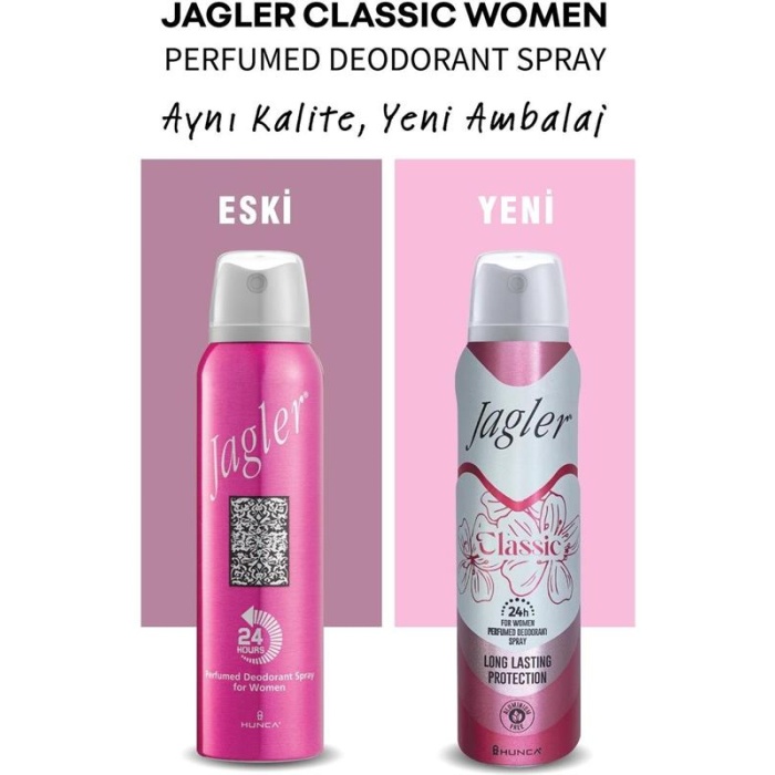 Jagler Deodorant 150Ml. Classic (Women)