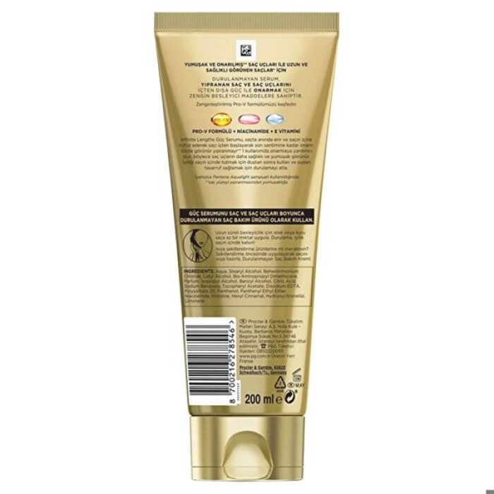 Pantene Saç Kremi 200Ml. Infinite Lengths