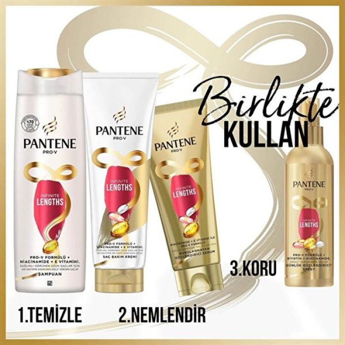 Pantene Saç Kremi 200Ml. Infinite Lengths