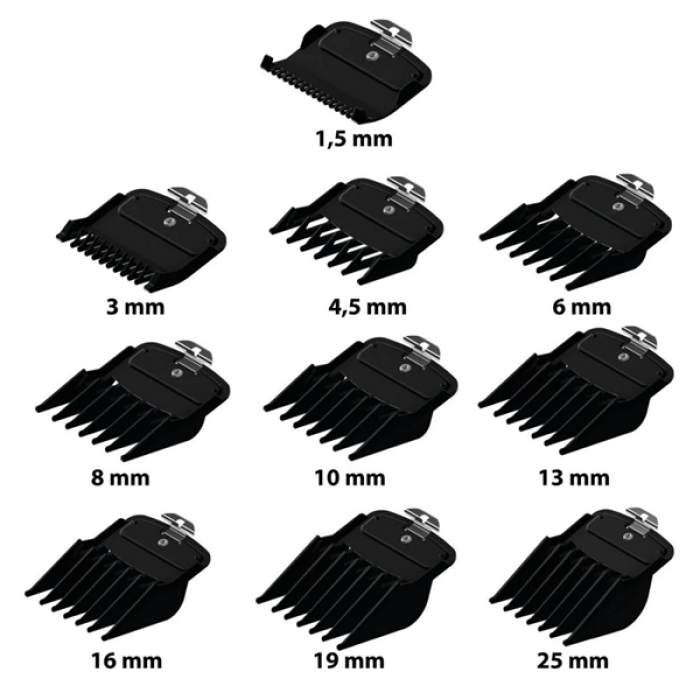 Hector Traş Makinesi 10Lu Tarak Seti