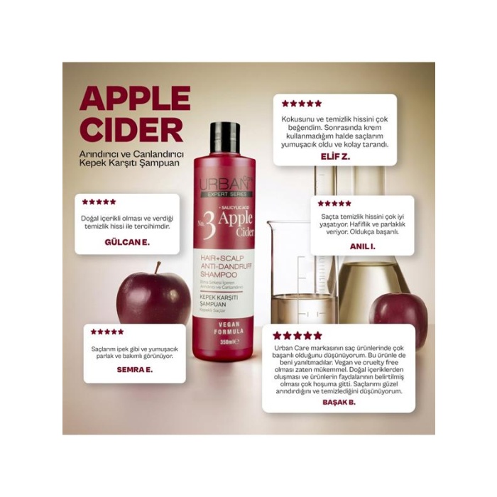 Urban Şampuan 350Ml No:3 Apple Cider