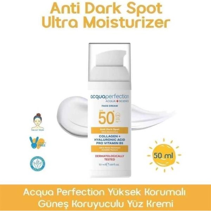 Acqua Perfection Yüz Kremi 50Ml. Güneş 50SPF