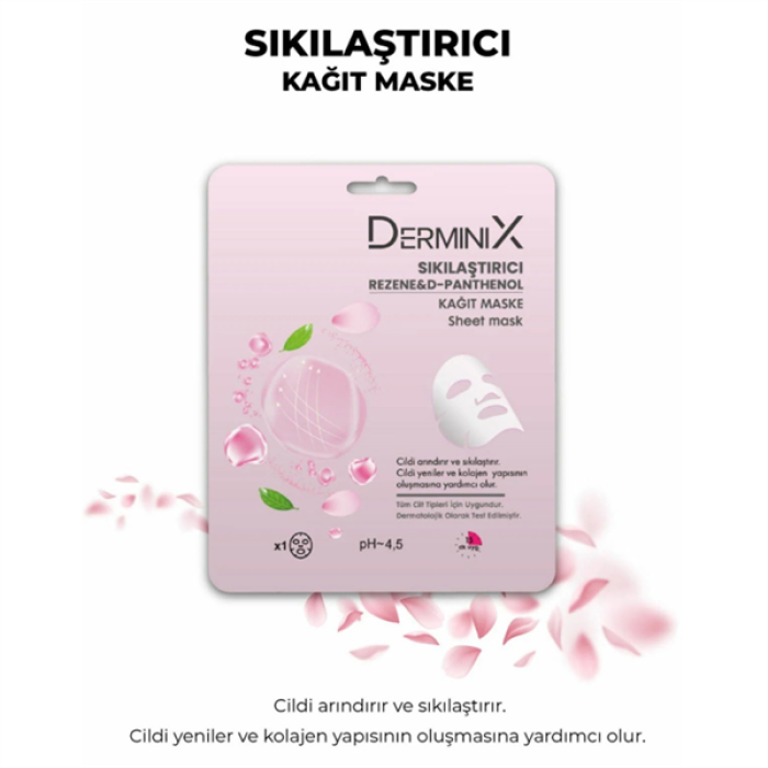 Derminix Kağıt Maske 25Gr. Sıkılaştırıcı Rezene