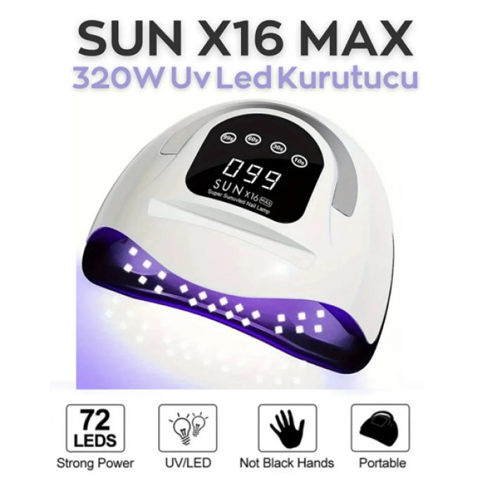 Sun X16 Max UV-Led Tırnak Kurutucu