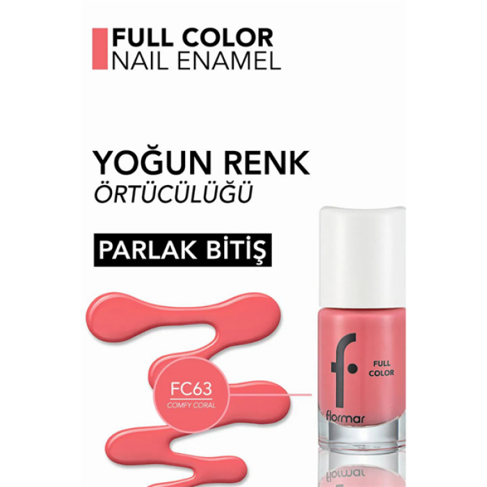 Flormar Oje Full Color 8Ml Fc63