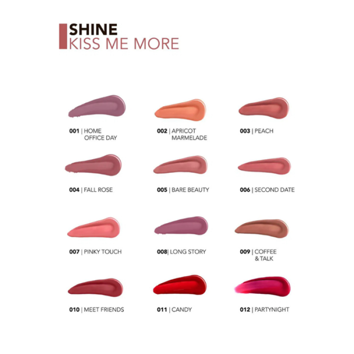 Flormar Shine Kiss Me More 004 Fall Rose