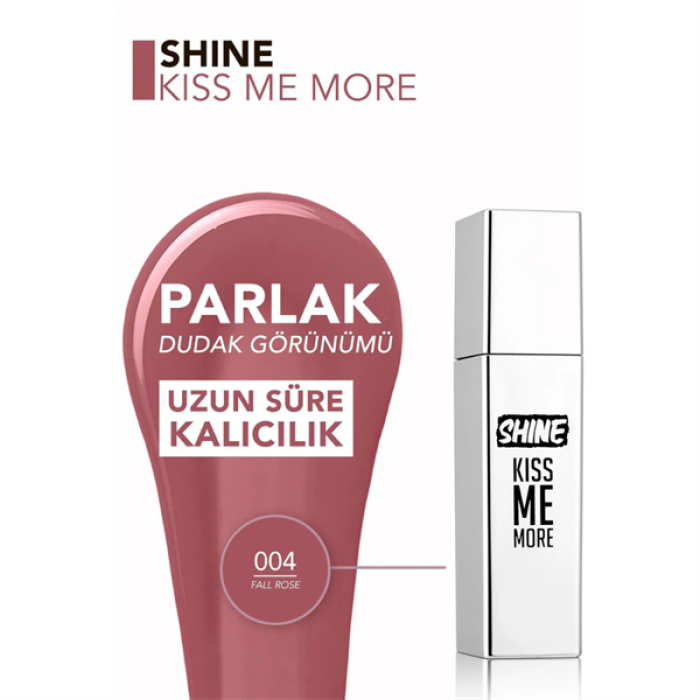 Flormar Shine Kiss Me More 004 Fall Rose