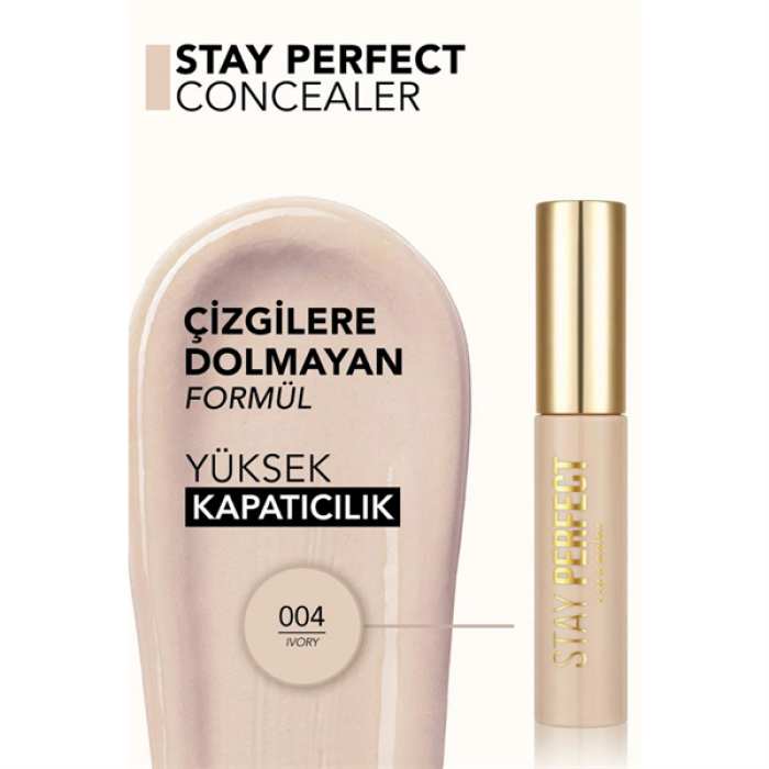 Flormar Stay Perfect Concealer 004 Ivory