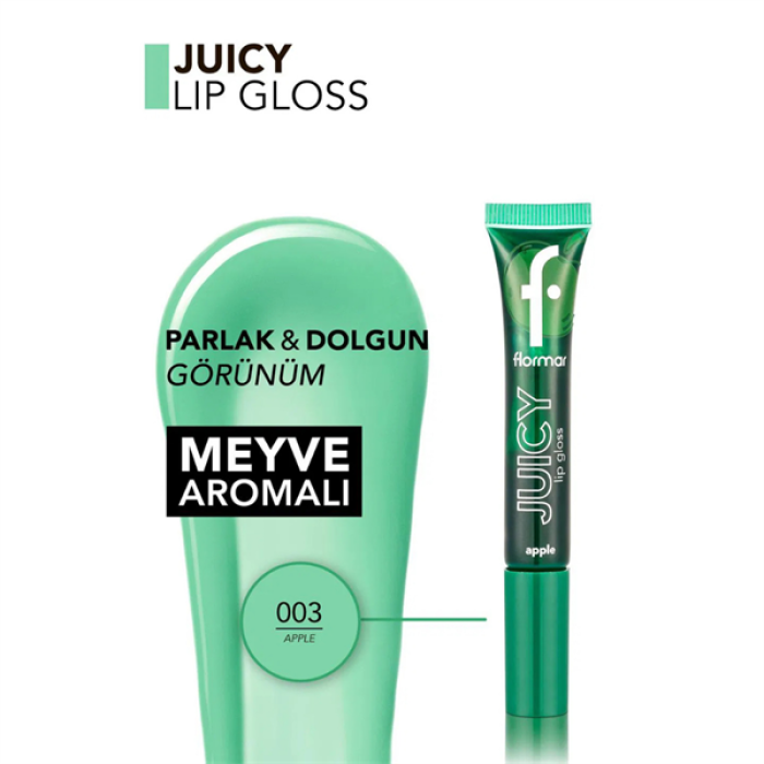 Flormar Juicy Lip Gloss Apple