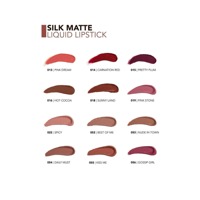 Flormar Silky Matte Liguid Lipstick 006 Cherry Blo