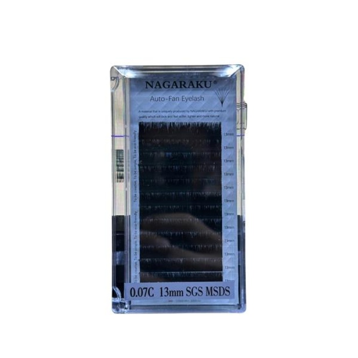 Nagaraku İpek Kirpik 0.07C 13Mm SGS MSDS LJ012