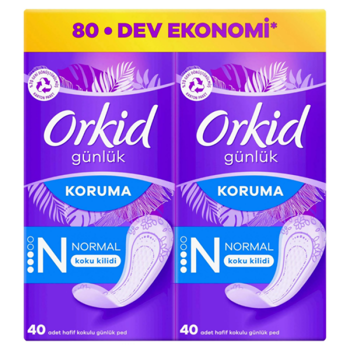 Orkid Günlük Koruma 80Pcs Normal
