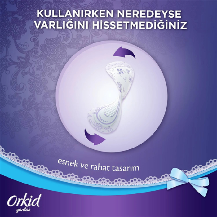 Orkid Günlük Koruma 80Pcs Normal
