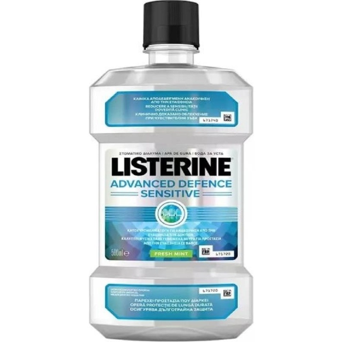 Listerine Ağız Bakım Suyu 500Ml. Advanced Defence