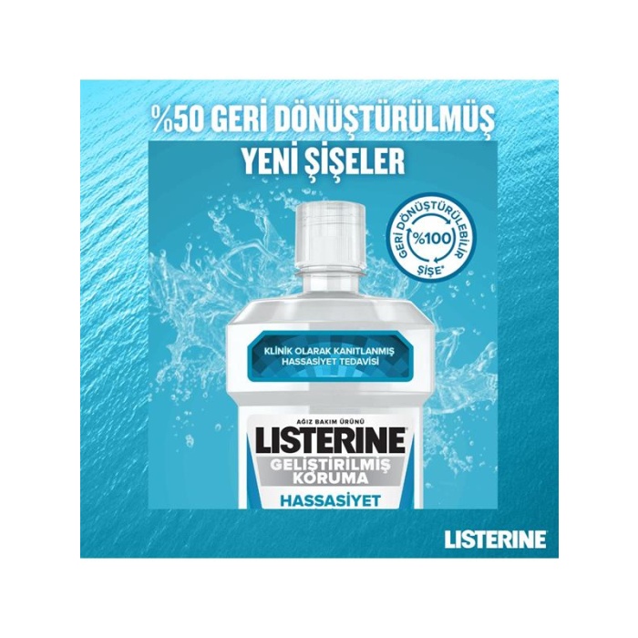 Listerine Ağız Bakım Suyu 500Ml. Advanced Defence