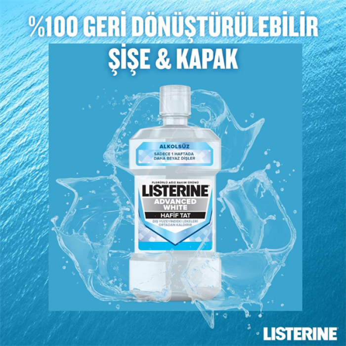Listerine Ağız Bakım Suyu 500Ml. Advanced