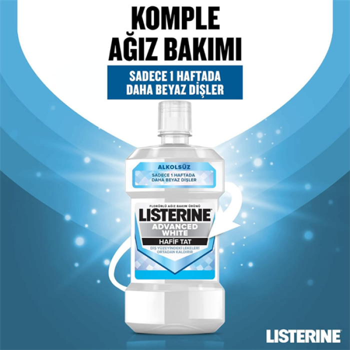 Listerine Ağız Bakım Suyu 500Ml. Advanced