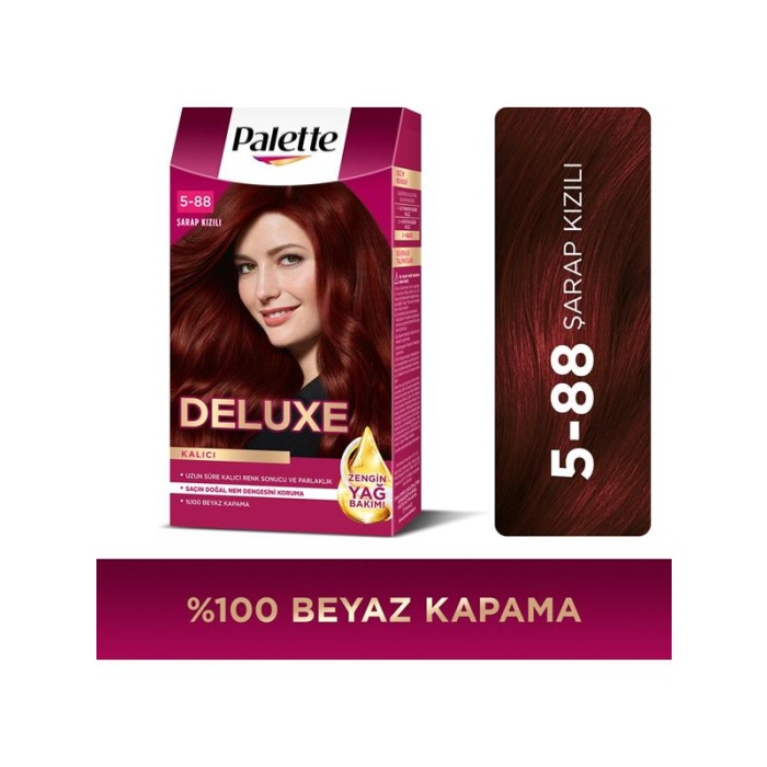 Palette Deluxe Set Boya 5-88 Şarap Kızılı