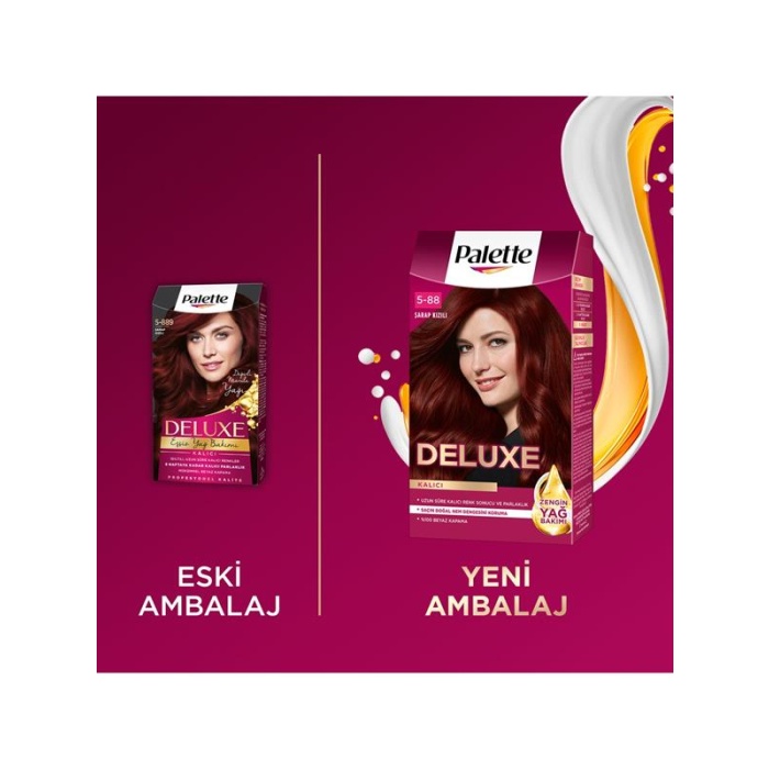 Palette Deluxe Set Boya 5-88 Şarap Kızılı