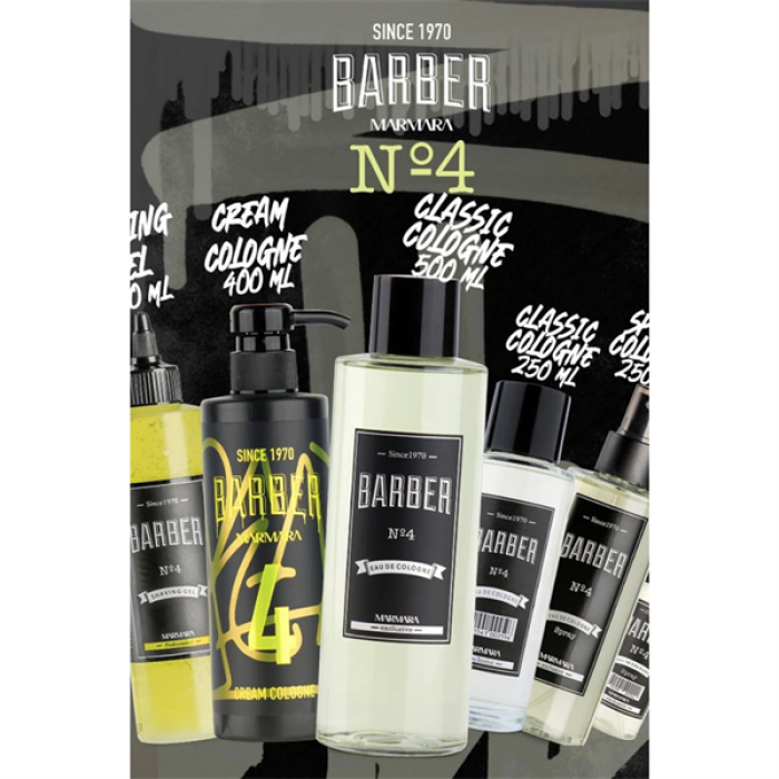 Barber Marmara Shaving Gel 250Ml. No:4