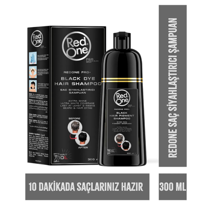Red One Hair Pigment Şampuan 300Ml. Black