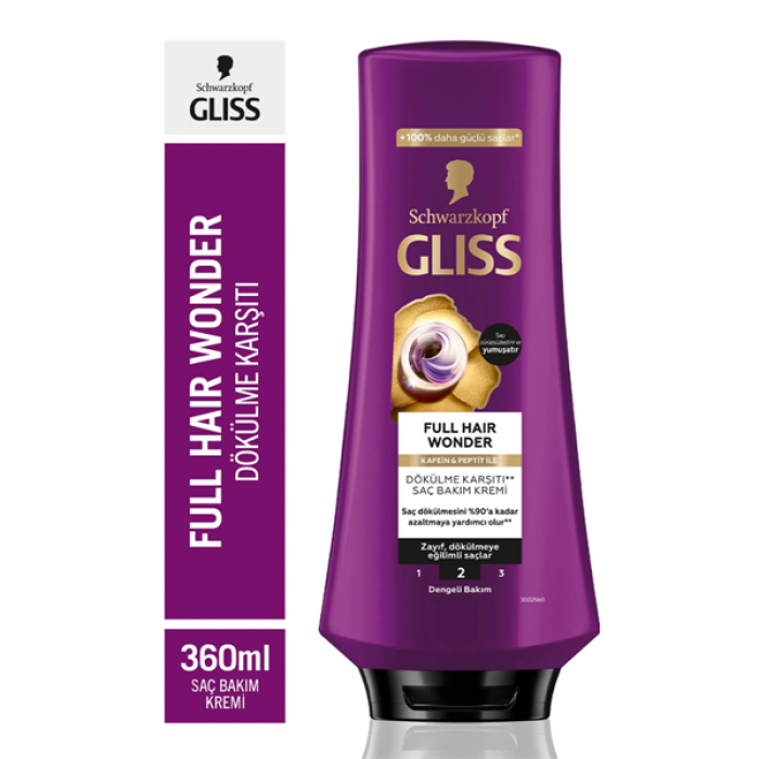 Gliss Saç Kremi 360Ml. Full Hair Wonder
