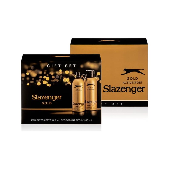 Slazenger A/S Deo+Edt Set Gold