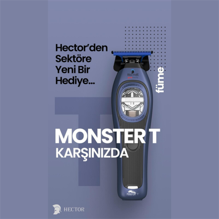 Hector Tıraş Makinesi Monster T Füme