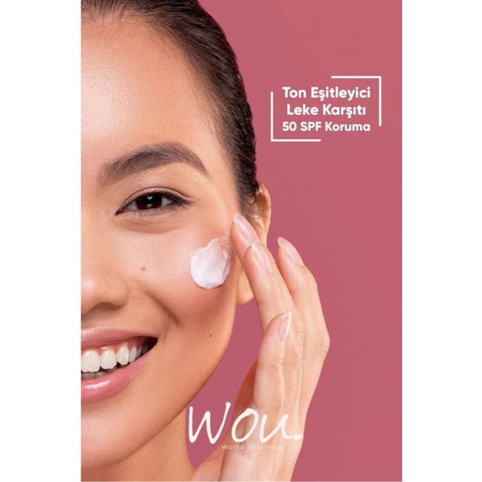 Wou Ton Eşitleyici Güneş Kremi 50+ 50Ml.
