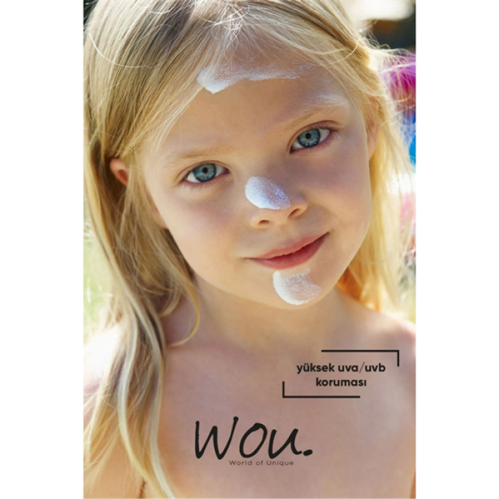 Wou Çocuk Güneş Kremi 50+ 50Ml.