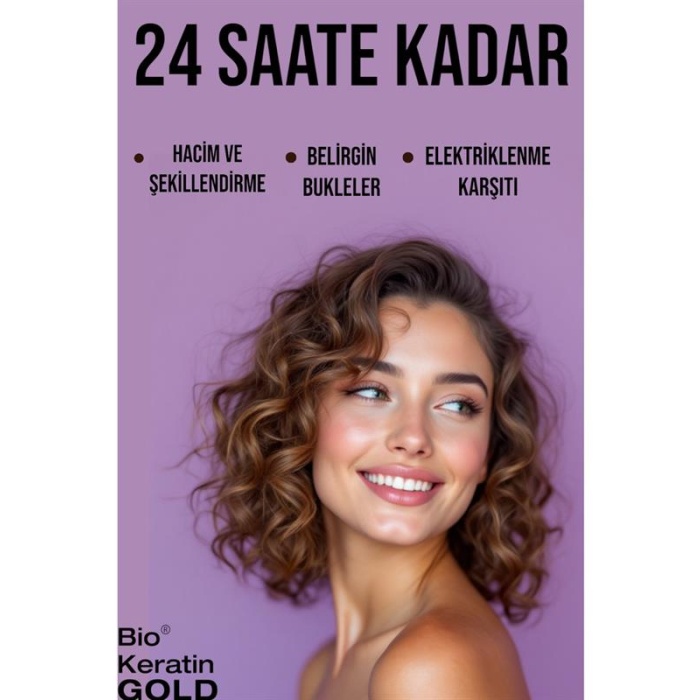 Bio Keratin Gold 150Ml. Belirgin Bukleler