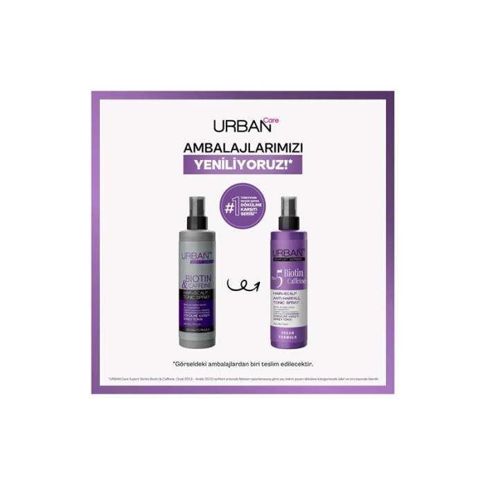 Urban Şampuan 350Ml. Biotin&Caffeine